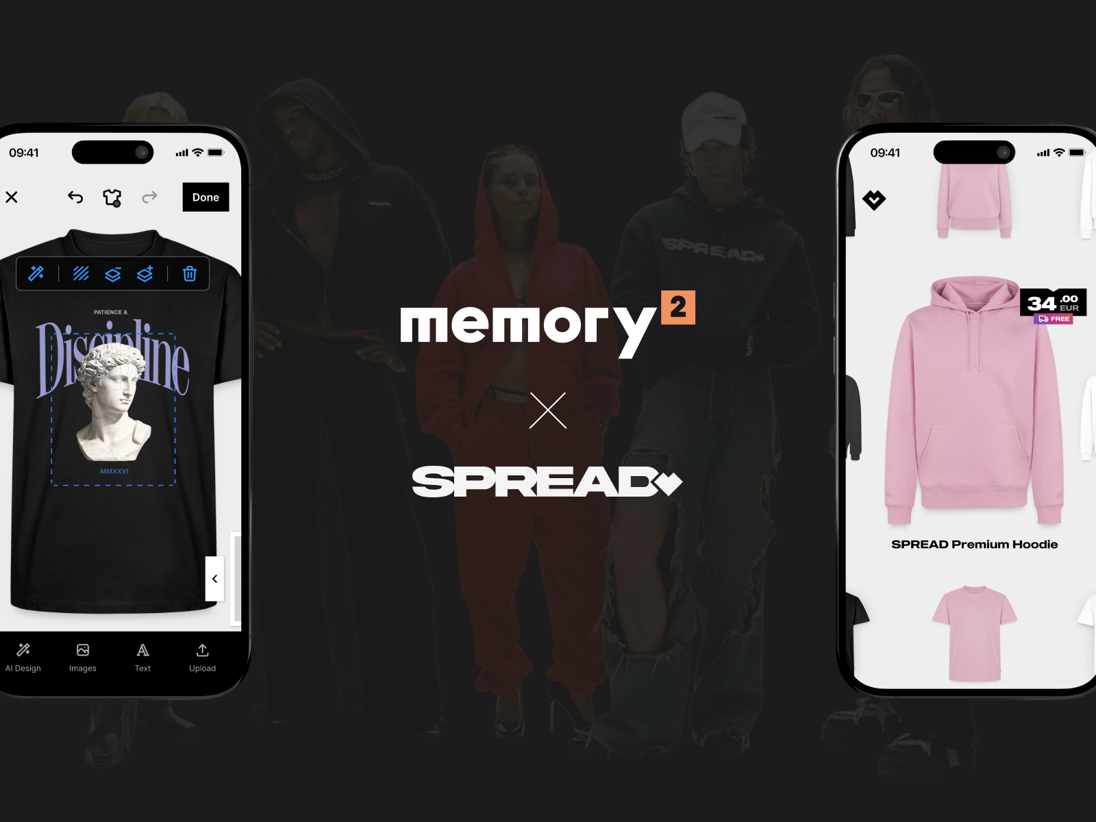 Spreadshirt - AI-Powered Print Design and Personalisation App thumbnail