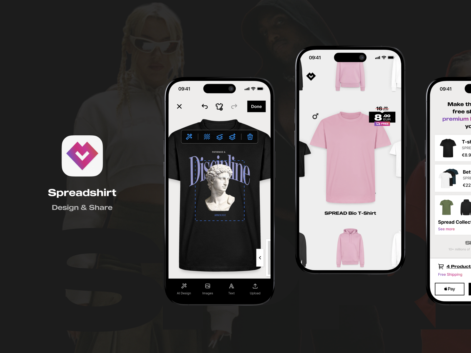 Spreadshirt - AI-Powered Print Design and Personalisation App - Secondary Image