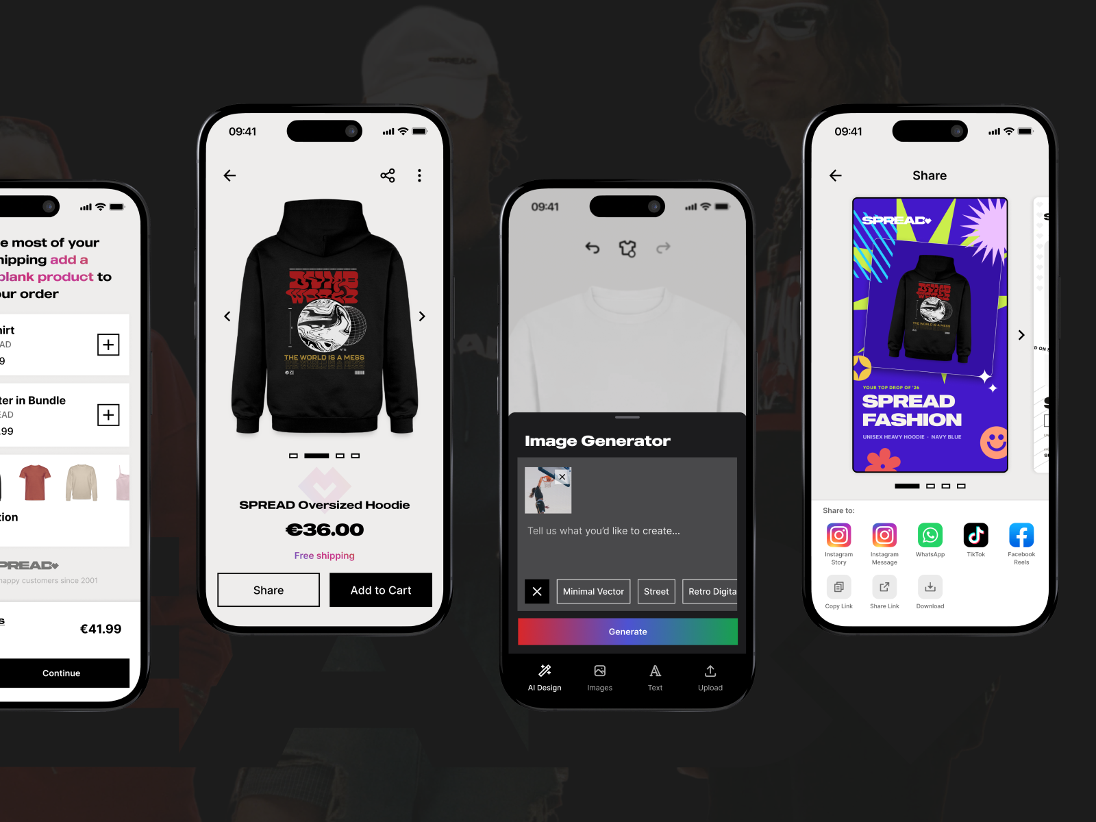 Spreadshirt - AI-Powered Print Design and Personalisation App - Additional Image