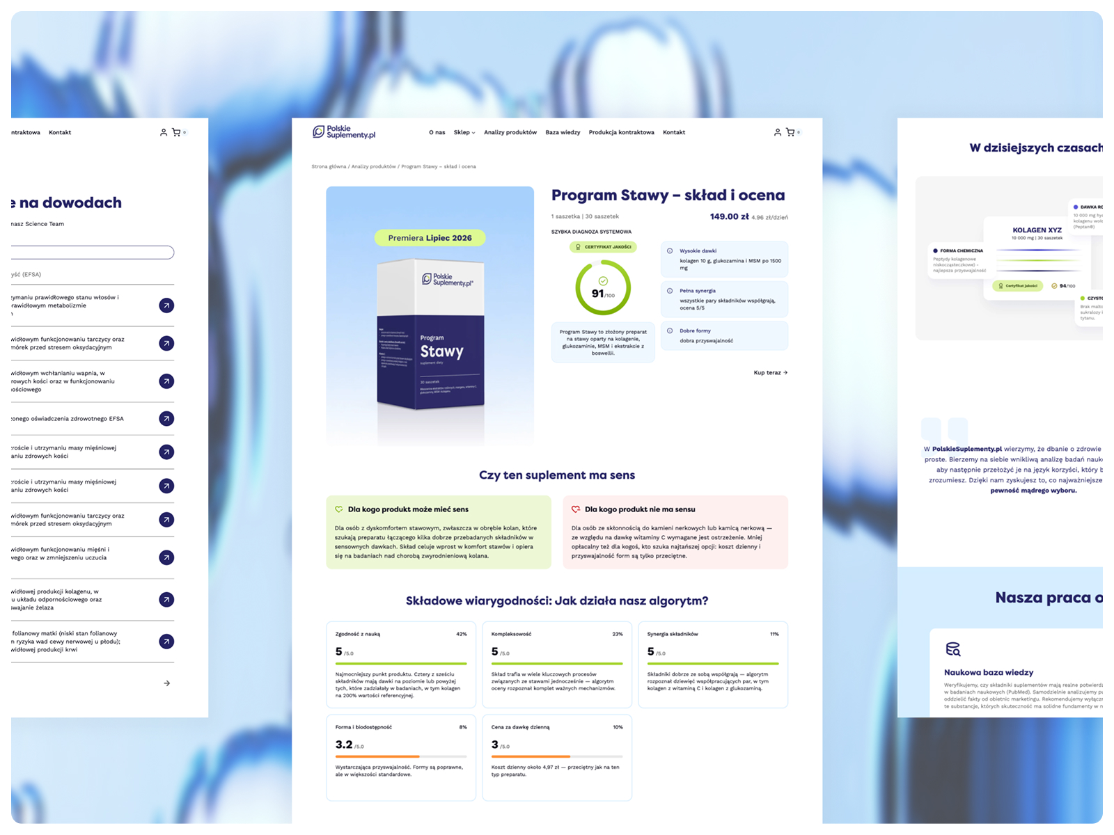 Strona www dla marketplace suplementacyjnego – PolskieSuplementy.pl - Additional Image