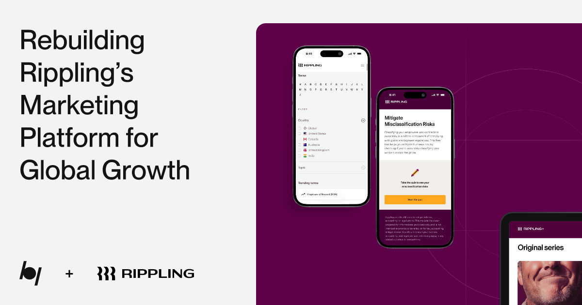 Rippling Marketing Platform - Primary Image