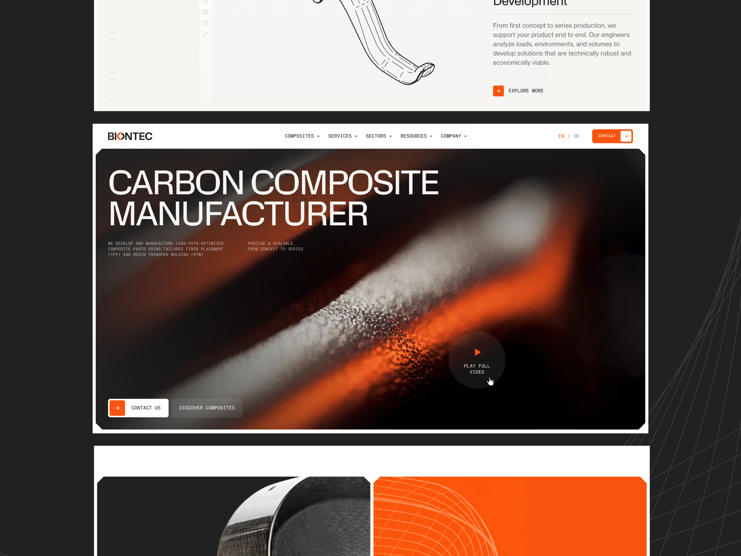 BIONTEC Website - Primary Image