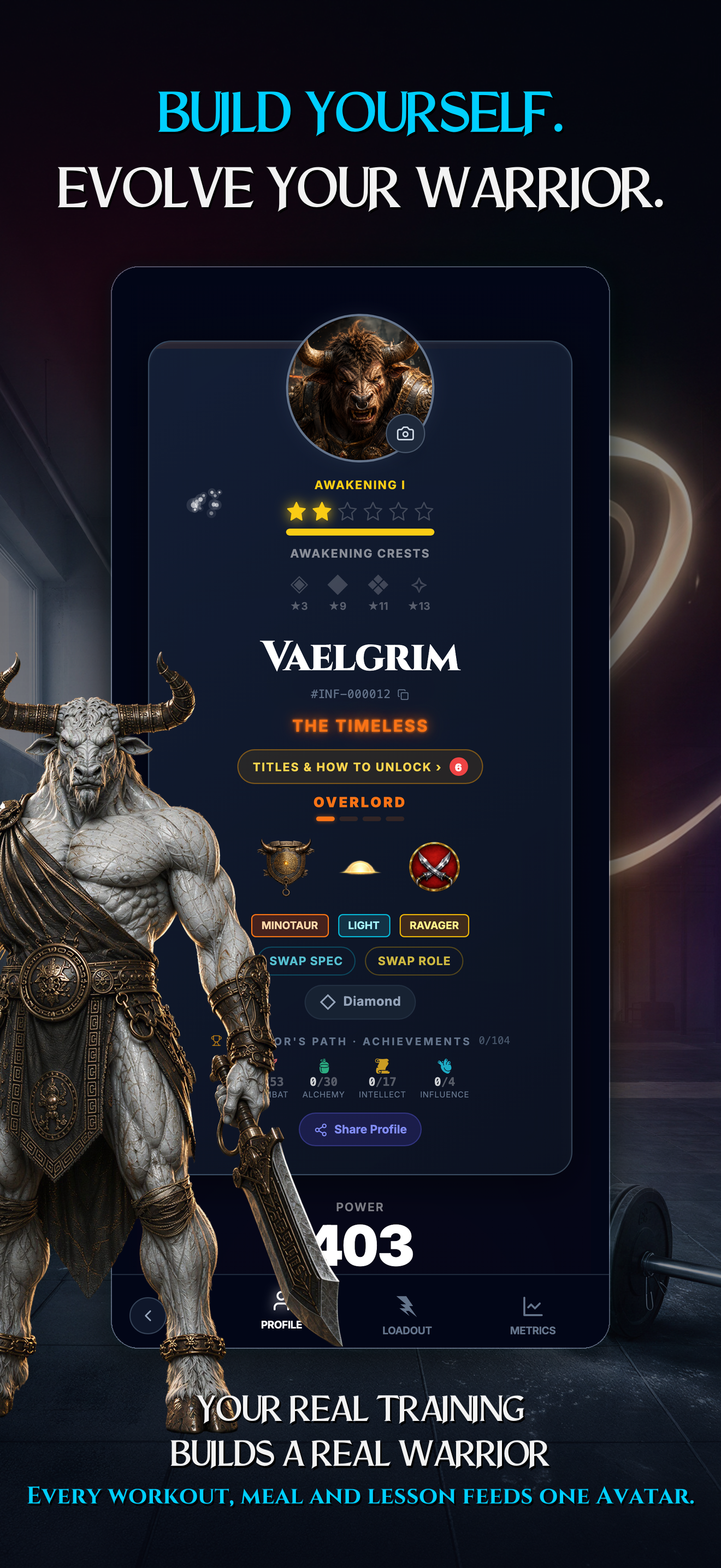 INFITNITE: Fitness Fantasy RPG - Secondary Image
