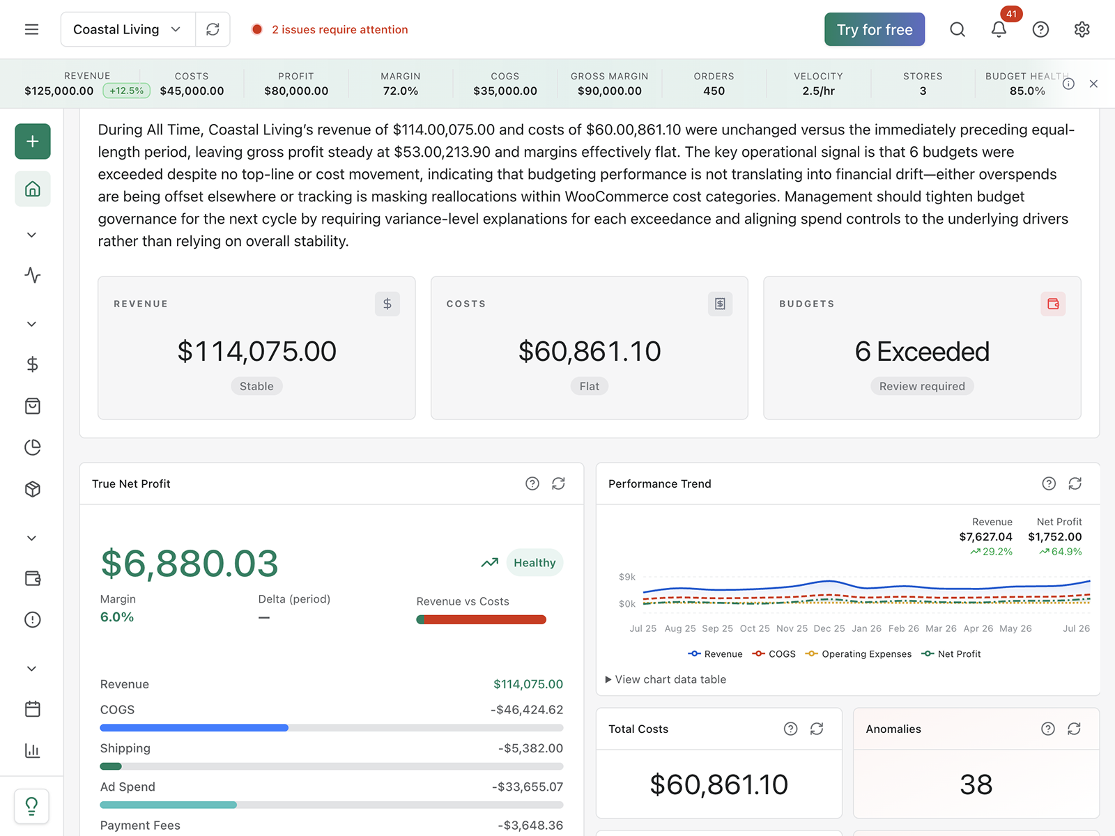 CostRadar.ai — Profitability OS - Secondary Image