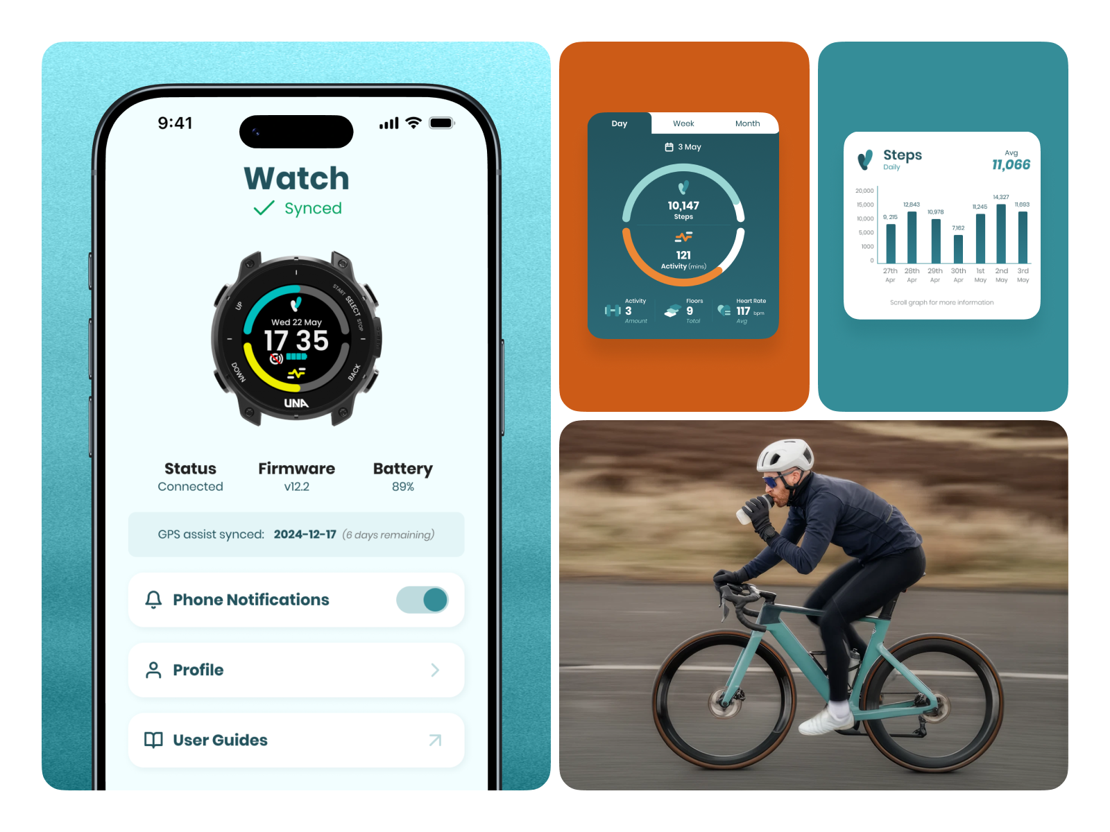UNA Watch - Companion App for the First Repairable & Upgradeable Sports Watch - Additional Image