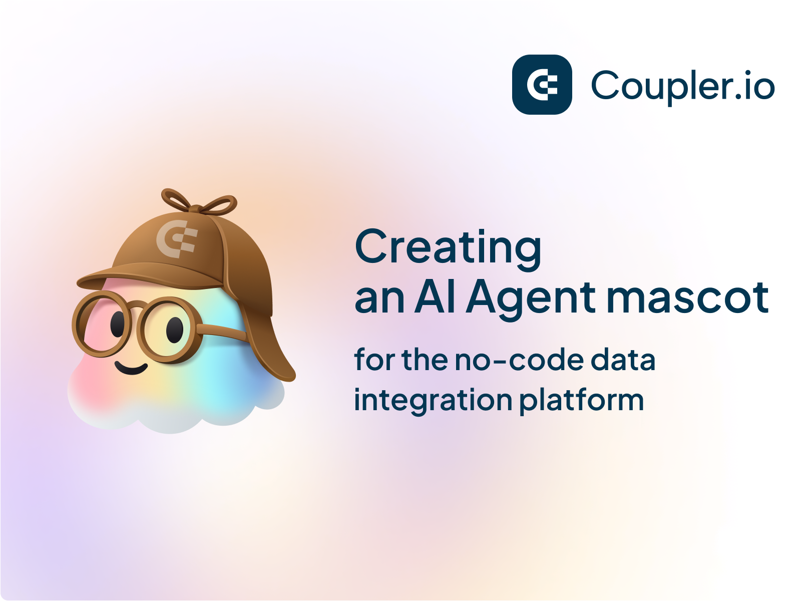 AI Agent mascot for the no-code data integration platform Coupler.io - Primary Image