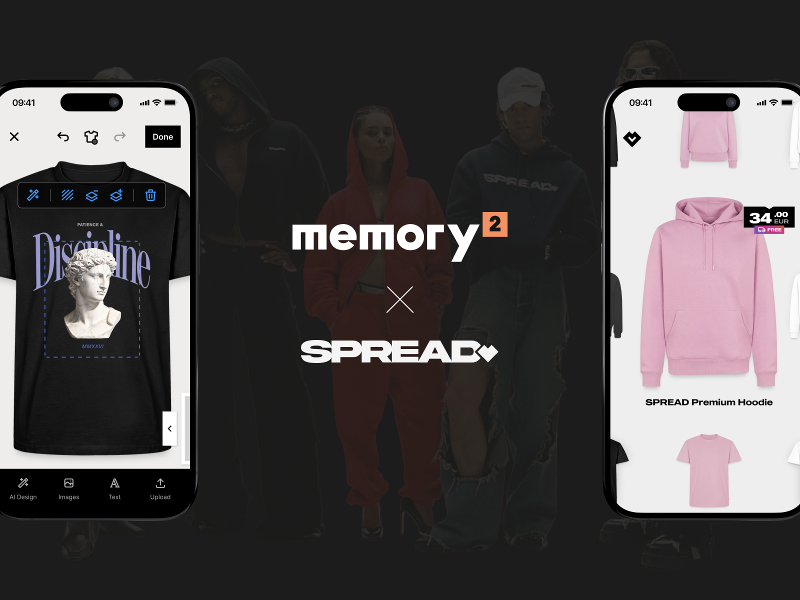 Spread Fashion - AI-Powered Print Design and Personalisation App - Primary Image