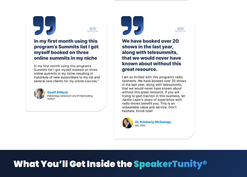 SpeakerTunity - Additional Image